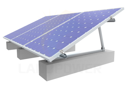 Flat Roof Tilt up Solar Mounting Portrait